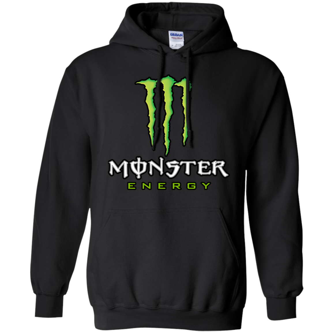 Monster Energy Hoodie - Black / S - Sweatshirts