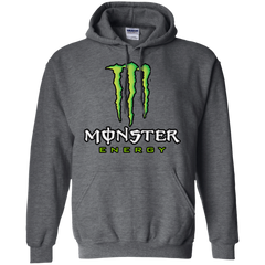 Monster Energy Hoodie - Dark Heather / S - Sweatshirts