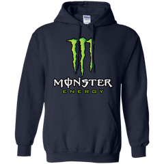 Monster Energy Hoodie - Navy / S - Sweatshirts