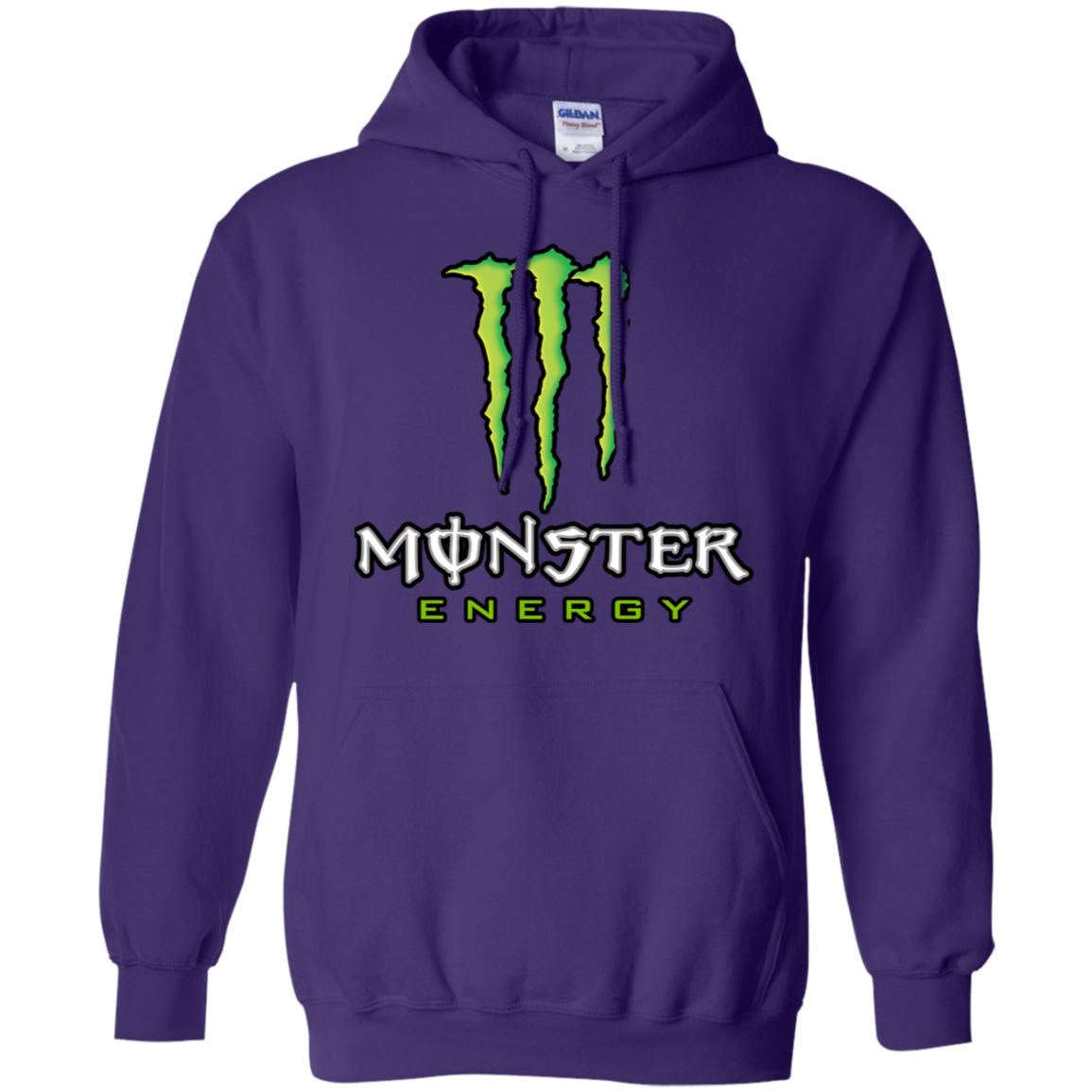 Monster Energy Hoodie - Purple / S - Sweatshirts