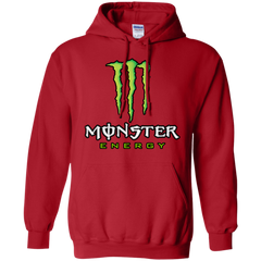 Monster Energy Hoodie - Red / S - Sweatshirts