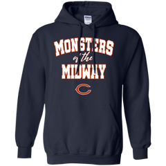 Monsters Of The Midway Hoodie - Navy / S - Sweatshirts