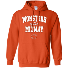 Monsters Of The Midway Hoodie - Orange / S - Sweatshirts