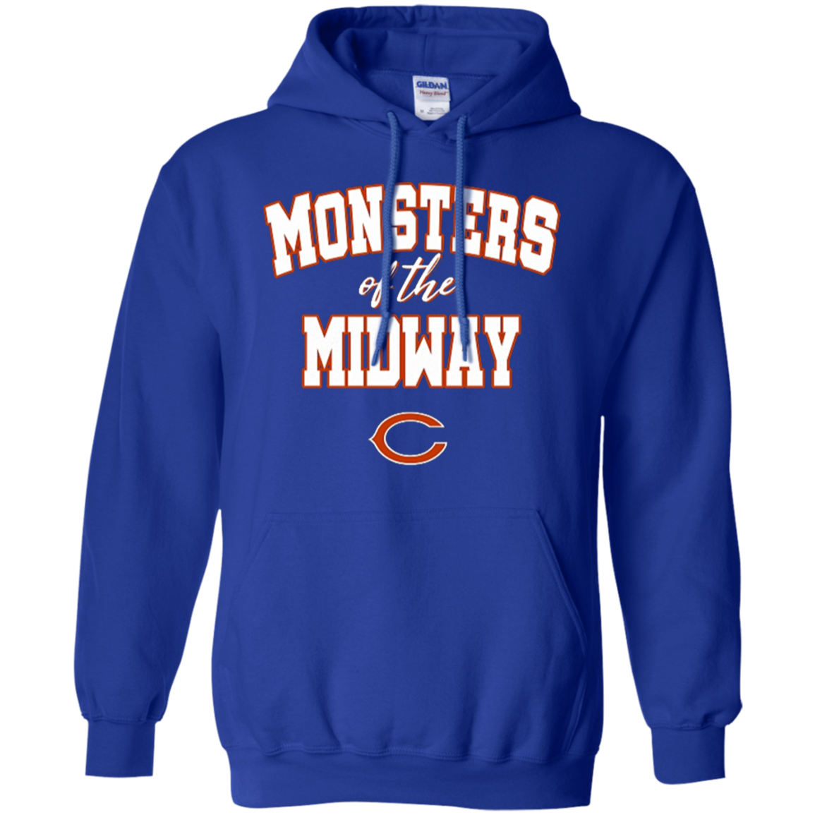 Monsters Of The Midway Hoodie - Royal / S - Sweatshirts