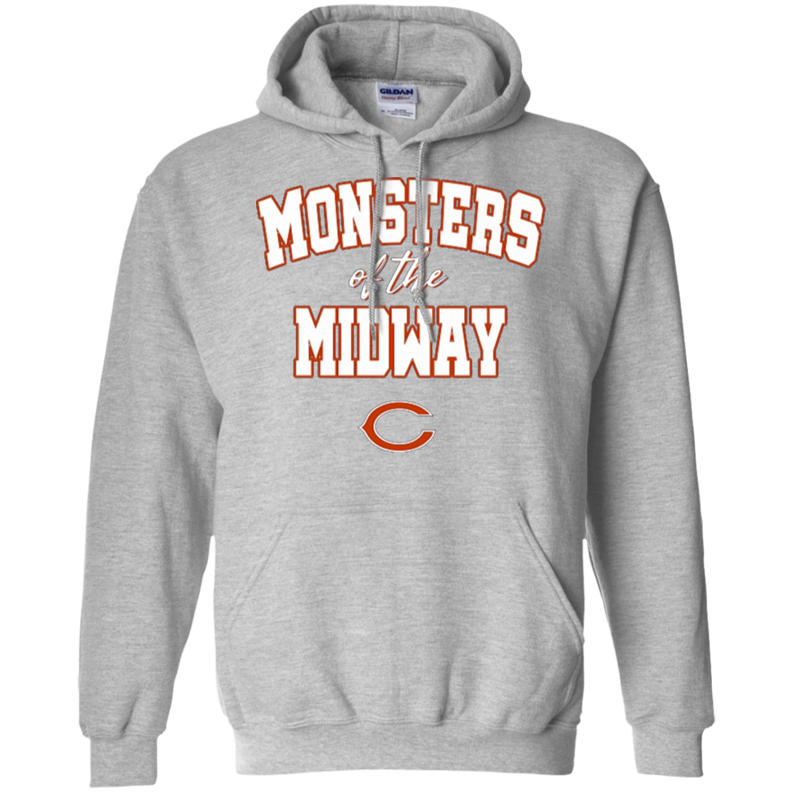 Monsters Of The Midway Hoodie - Sport Grey / S - Sweatshirts