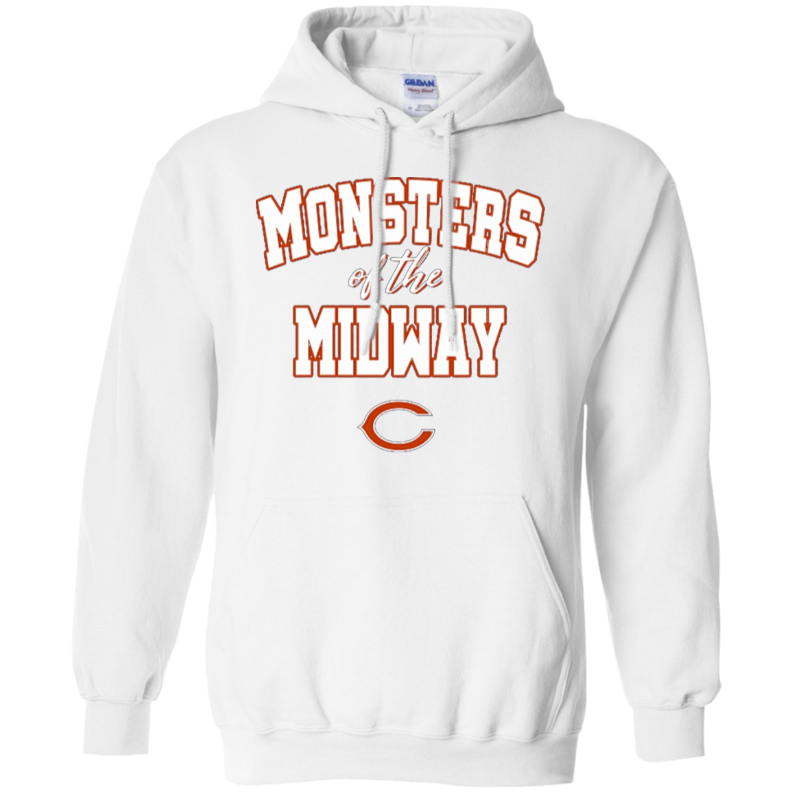 Monsters Of The Midway Hoodie - White / S - Sweatshirts