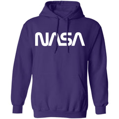 Nasa Hoodie Mens - Purple - NINONINE