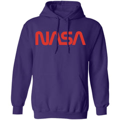 Nasa Hoodie Mens Red - Purple - NINONINE