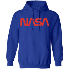 Nasa Hoodie Mens Red - Royal - NINONINE