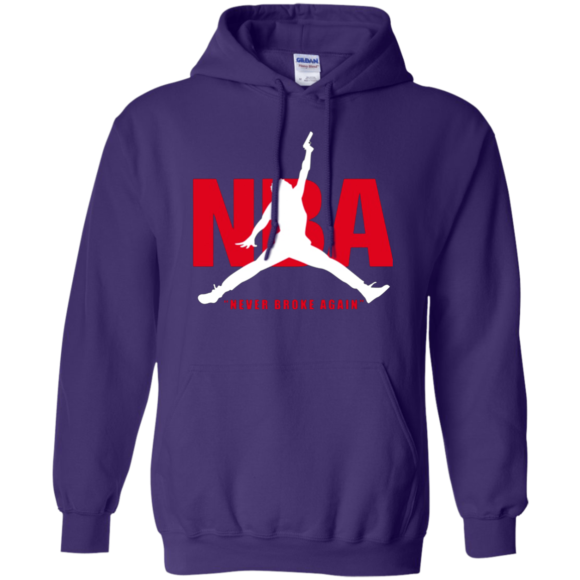 NBA Youngboy Hoodie - Purple / S - Sweatshirts