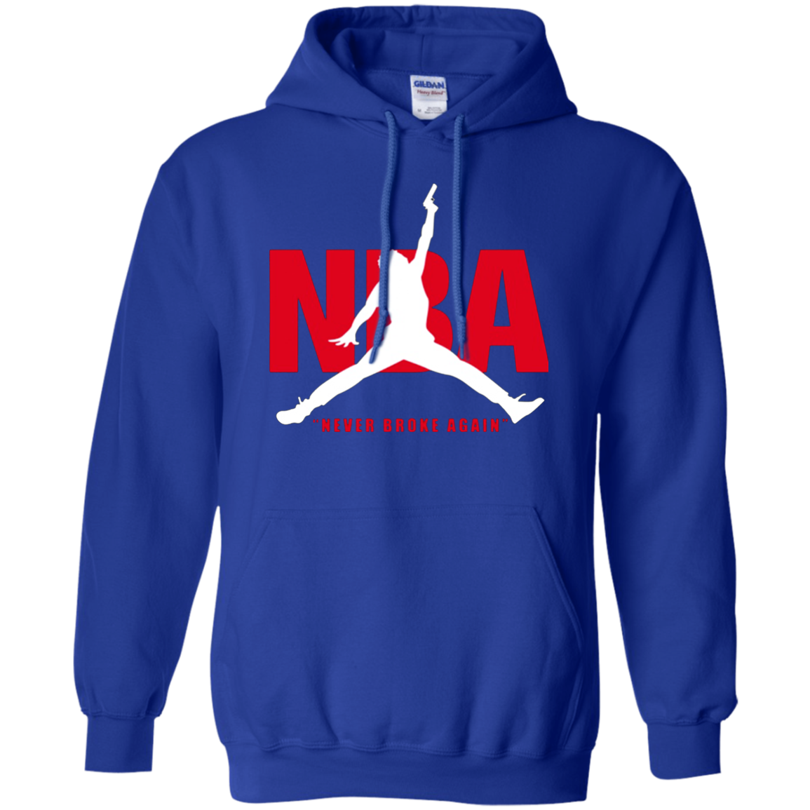 NBA Youngboy Hoodie - Royal / S - Sweatshirts