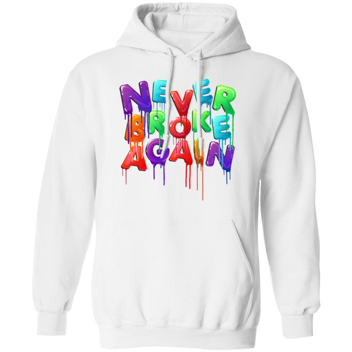 Nba Youngboy Hoodie - White - NINONINE