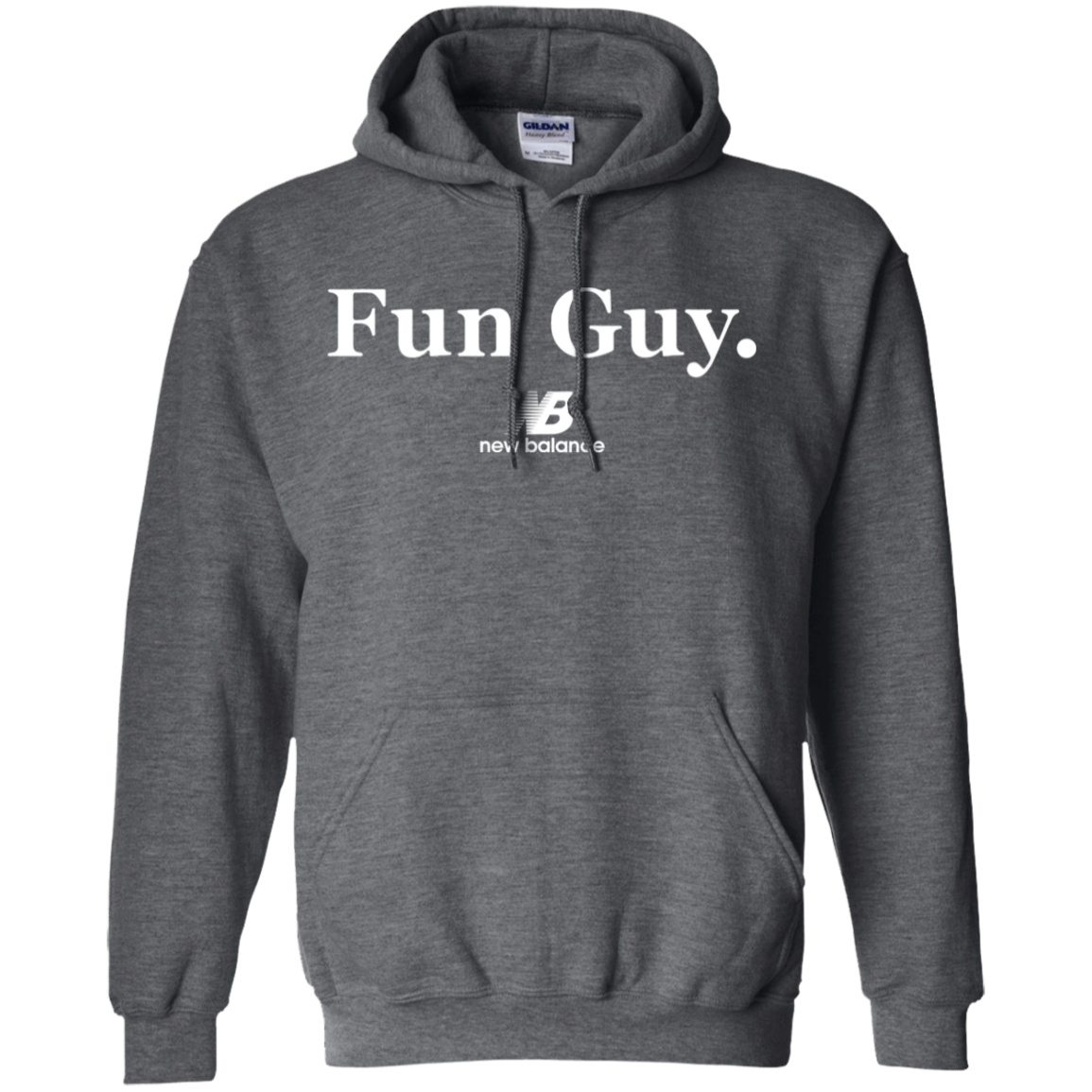 New Balance Fun Guy Hoodie - Dark Heather / S - Sweatshirts