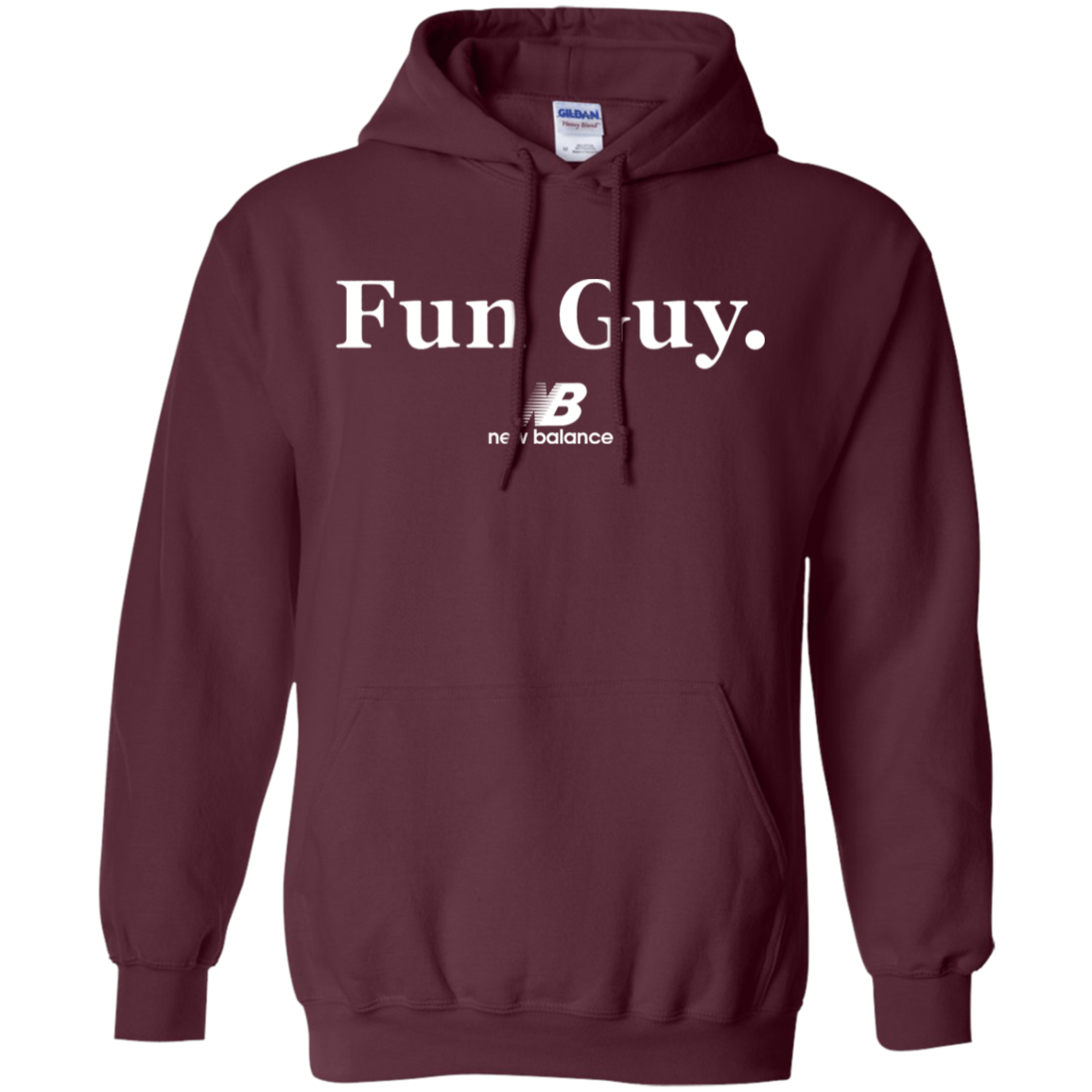 New Balance Fun Guy Hoodie - Maroon / S - Sweatshirts