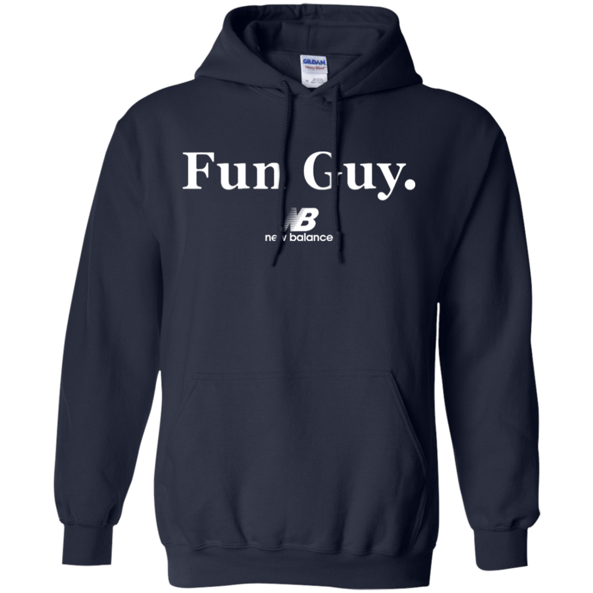 New Balance Fun Guy Hoodie - Navy / S - Sweatshirts