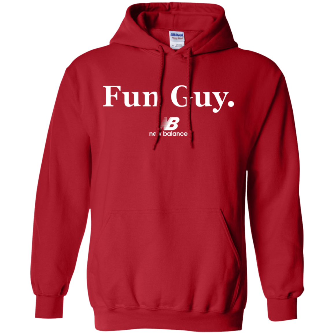 New Balance Fun Guy Hoodie - Red / S - Sweatshirts