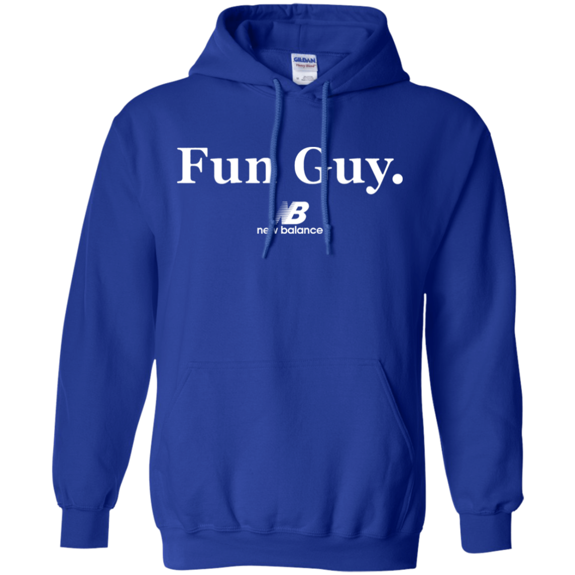 New Balance Fun Guy Hoodie - Royal / S - Sweatshirts