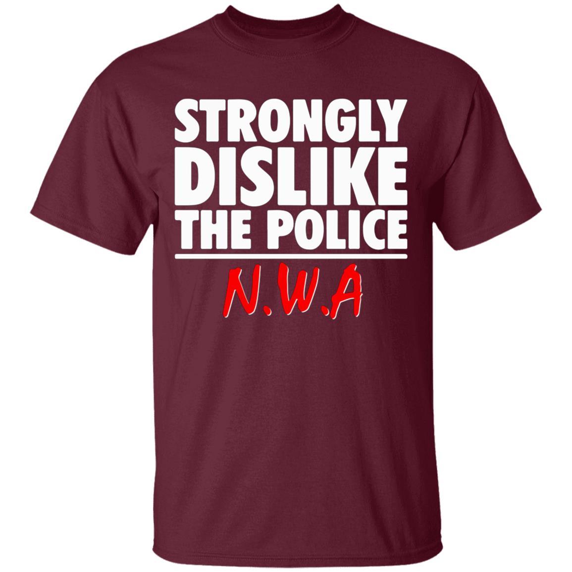 NWA Shirt - Maroon - NINONINE