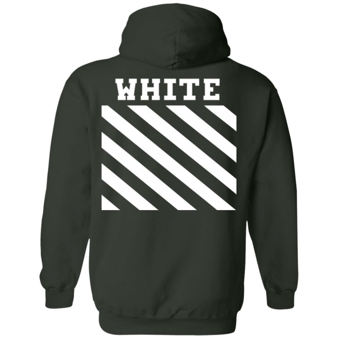 Off White Hoodie White - Shipping Worldwide - NINONINE