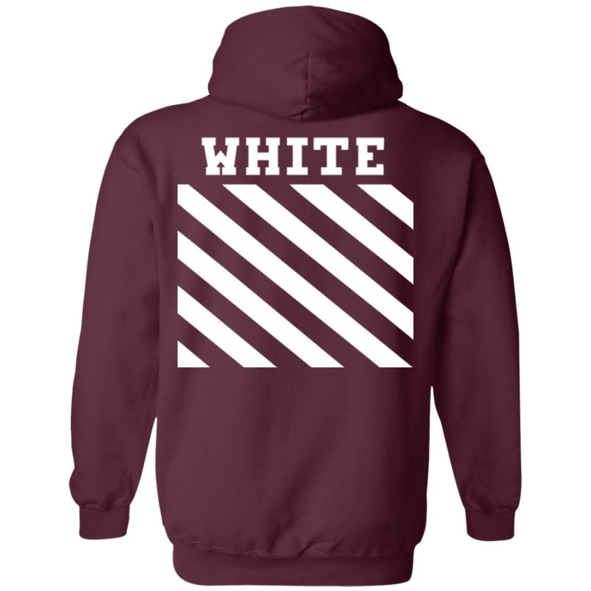 Off White Hoodie White - Shipping Worldwide - NINONINE