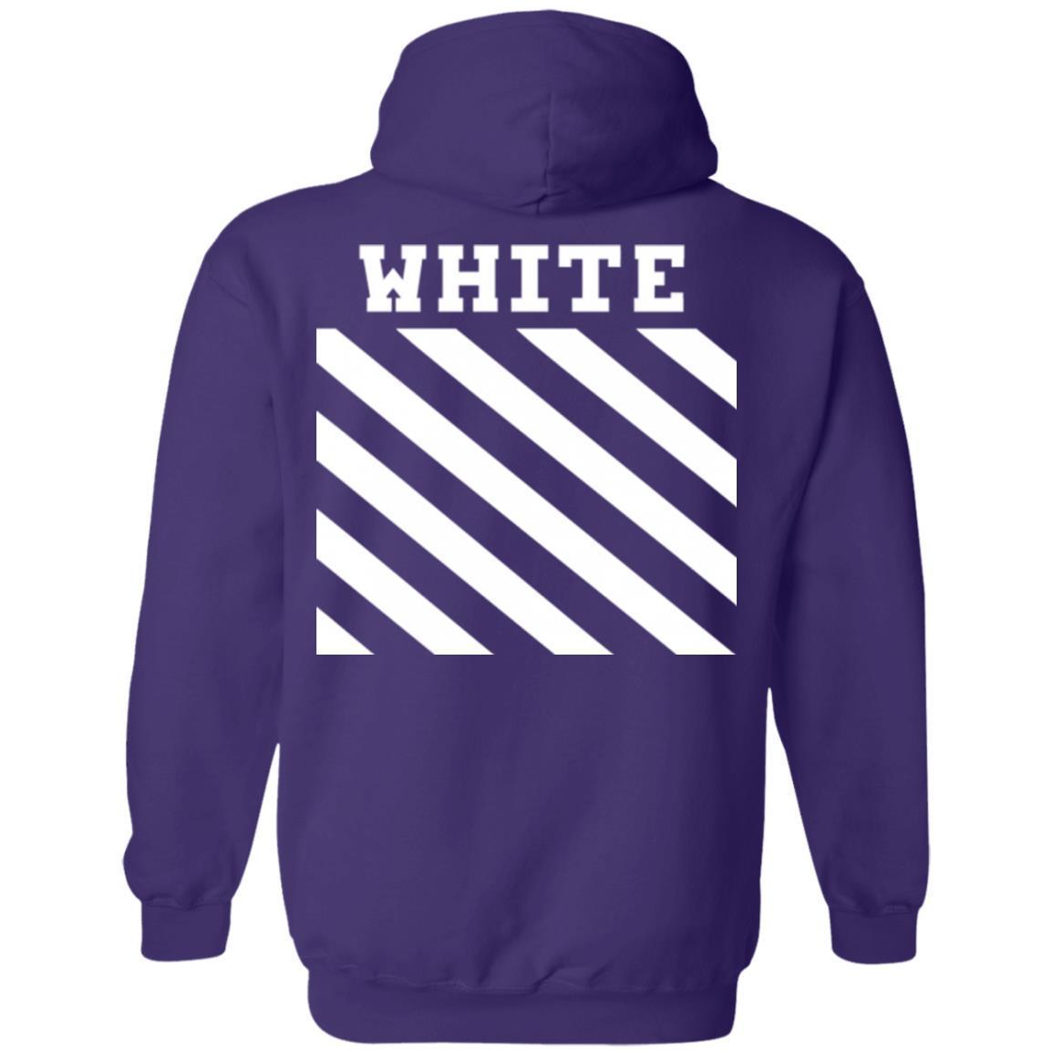 Off White Hoodie White - Shipping Worldwide - NINONINE