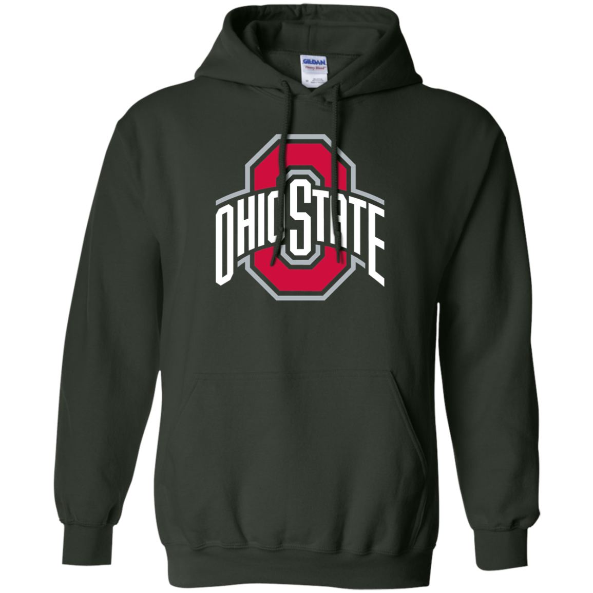 Ohio State Hoodie - Forest Green - Shipping Worldwide - NINONINE