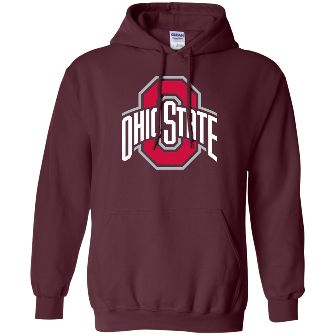 Ohio State Hoodie - Maroon - Shipping Worldwide - NINONINE