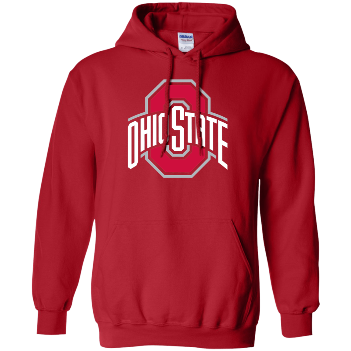 Ohio State Hoodie - Red - Shipping Worldwide - NINONINE