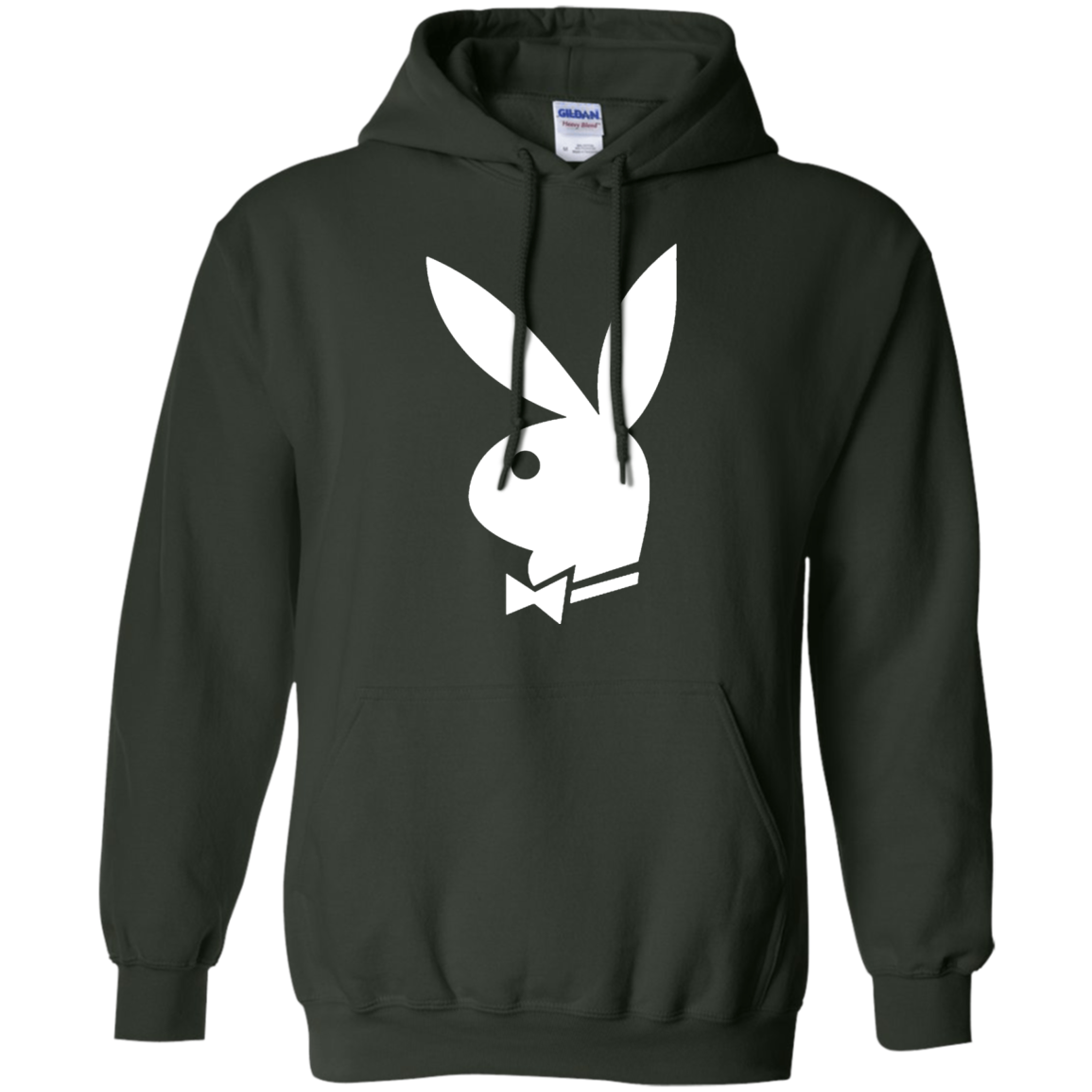 Playboy Hoodie - Forest Green / S - Sweatshirts