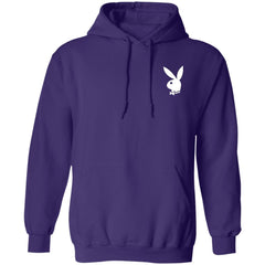 Playboy Hoodie Left Chest - Purple - NINONINE