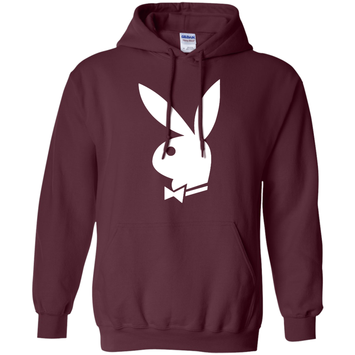 Playboy Hoodie - Maroon / S - Sweatshirts