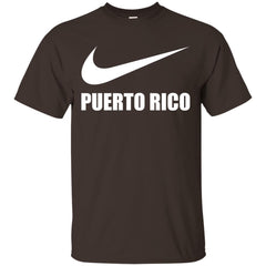 Puerto Rico Nike Shirt - Dark Chocolate / S - T-Shirts