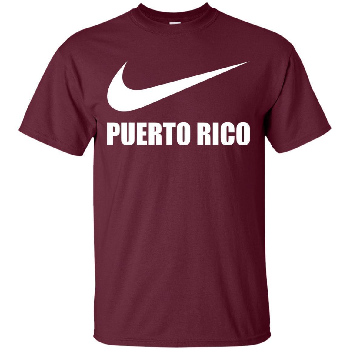 Puerto Rico Nike Shirt - Maroon / S - T-Shirts