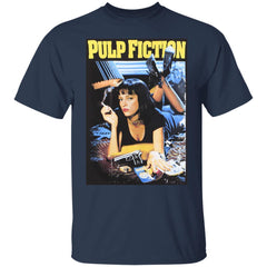 Pulp Fiction Shirt - Navy - NINONINE