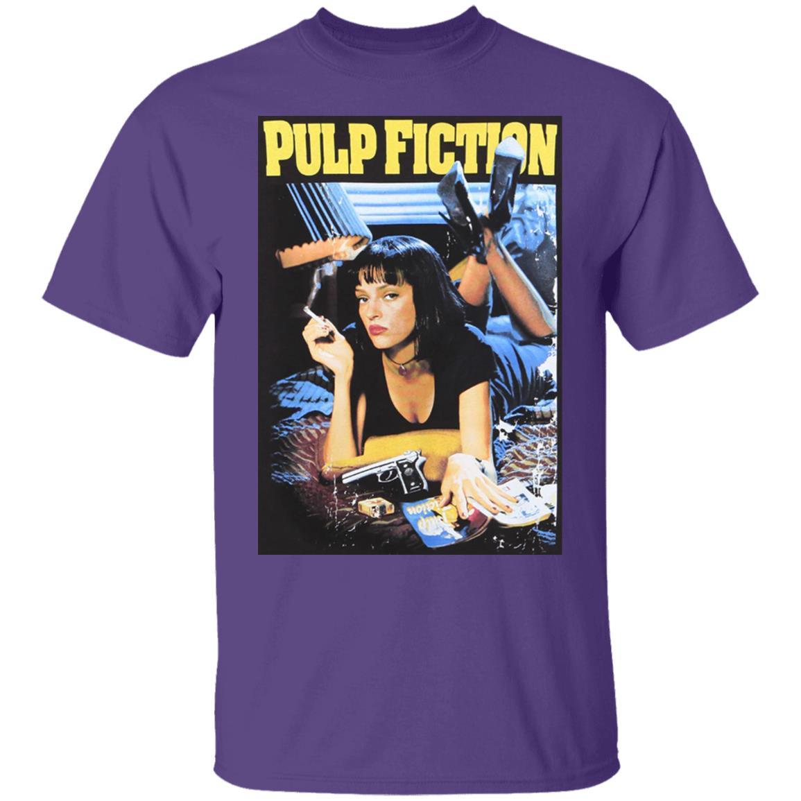 Pulp Fiction Shirt - Purple - NINONINE