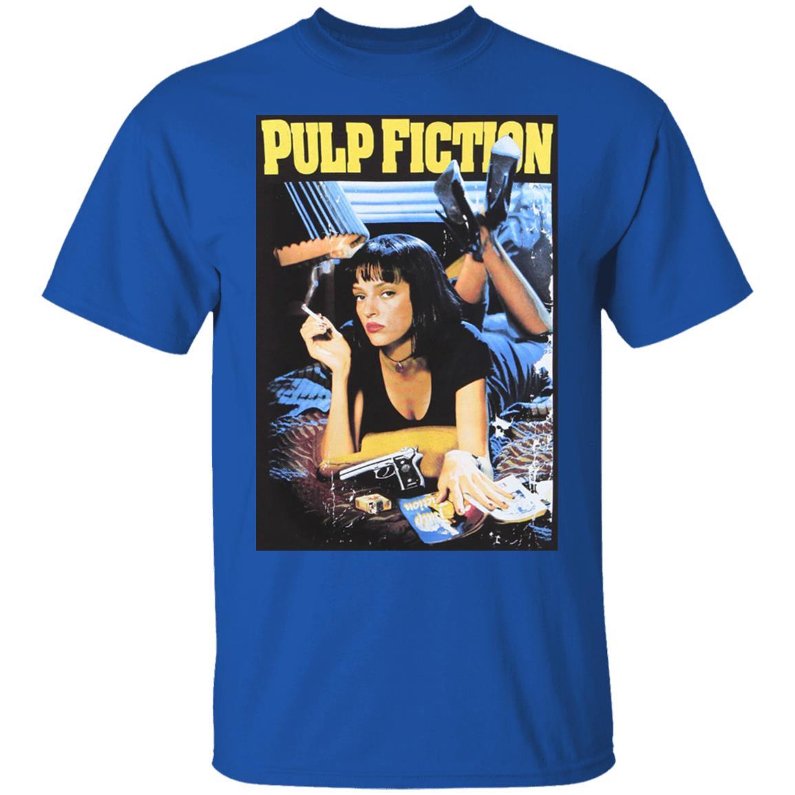 Pulp Fiction Shirt - Royal - NINONINE