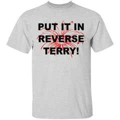 Put It In Reverse Terry Shirt - Ash - NINONINE