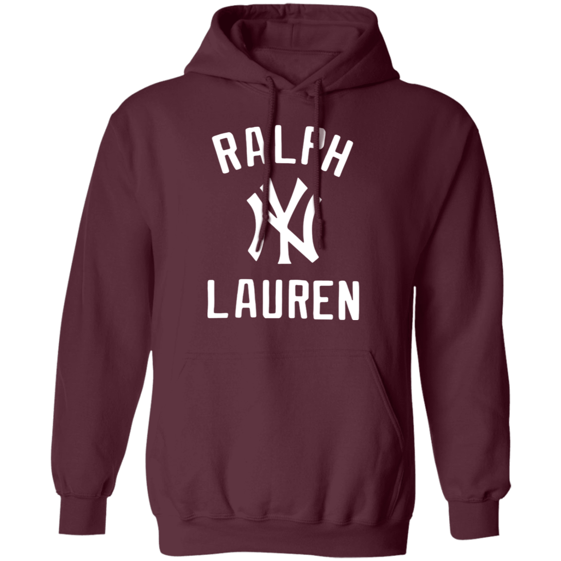 Ralph Lauren Yankees Hoodie-Maroon-S-NINONINE