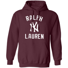 Ralph Lauren Yankees Hoodie-Maroon-S-NINONINE