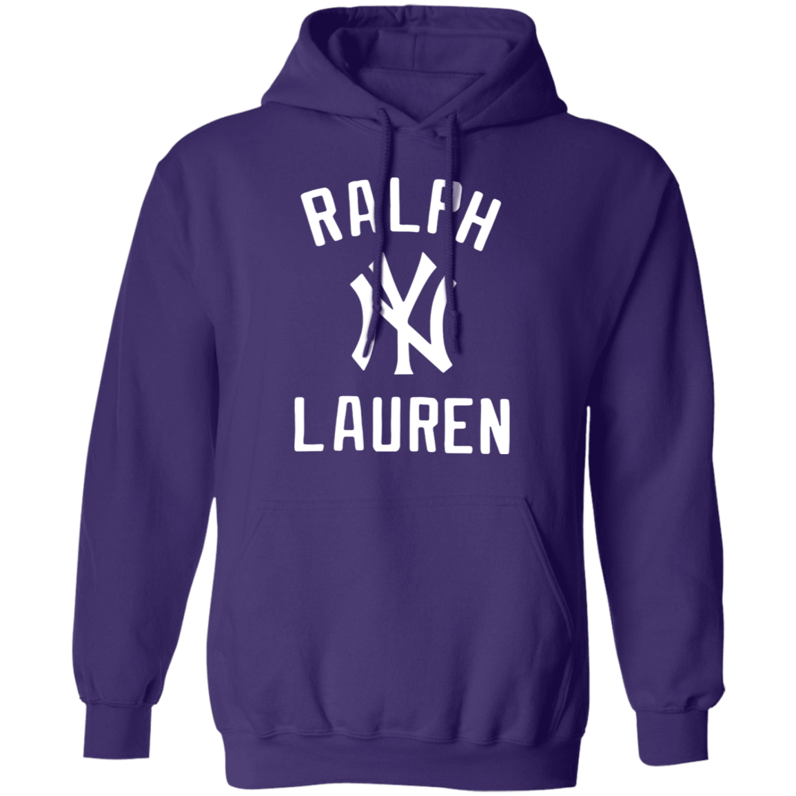 Ralph Lauren Yankees Hoodie-Purple-S-NINONINE