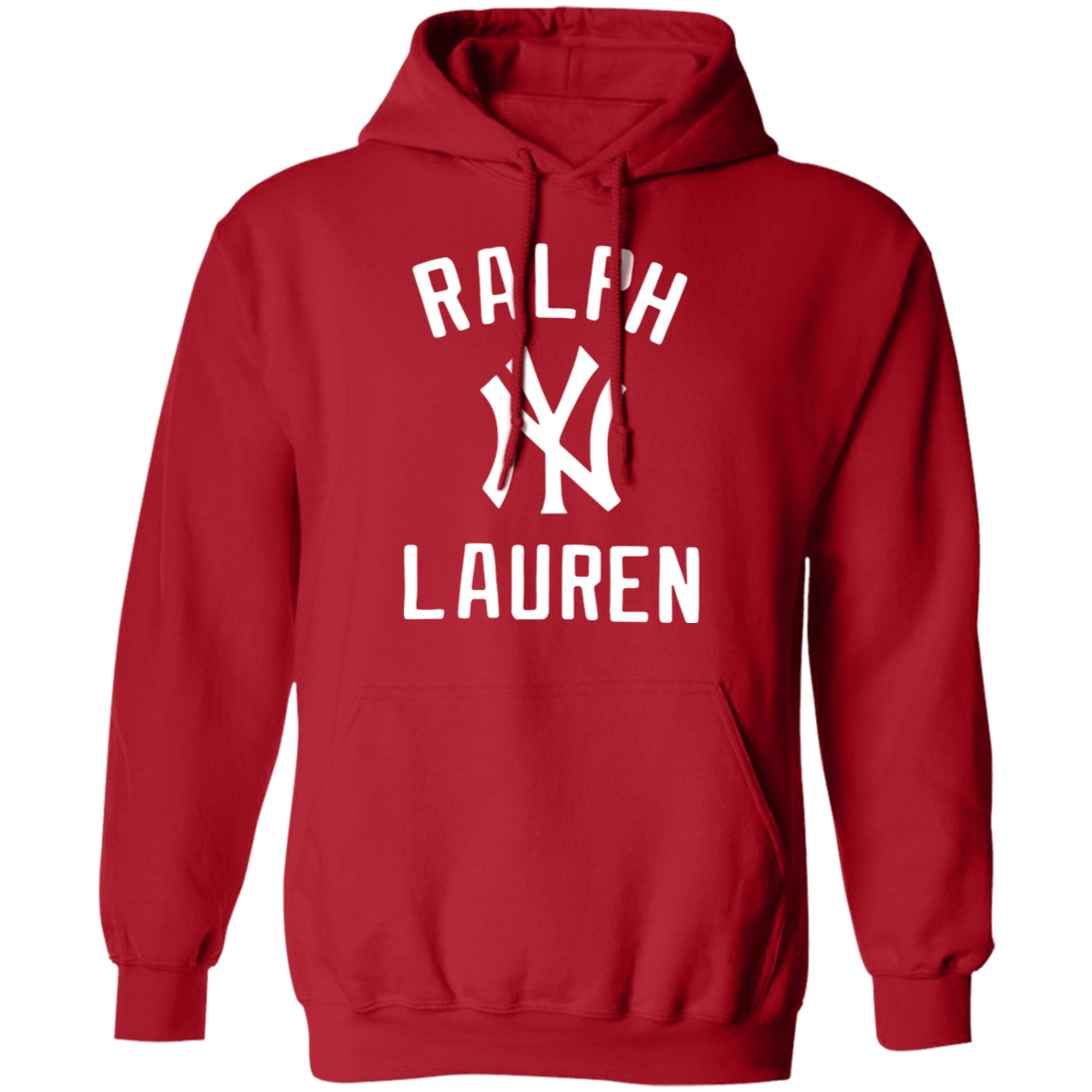 Ralph Lauren Yankees Hoodie-Red-S-NINONINE