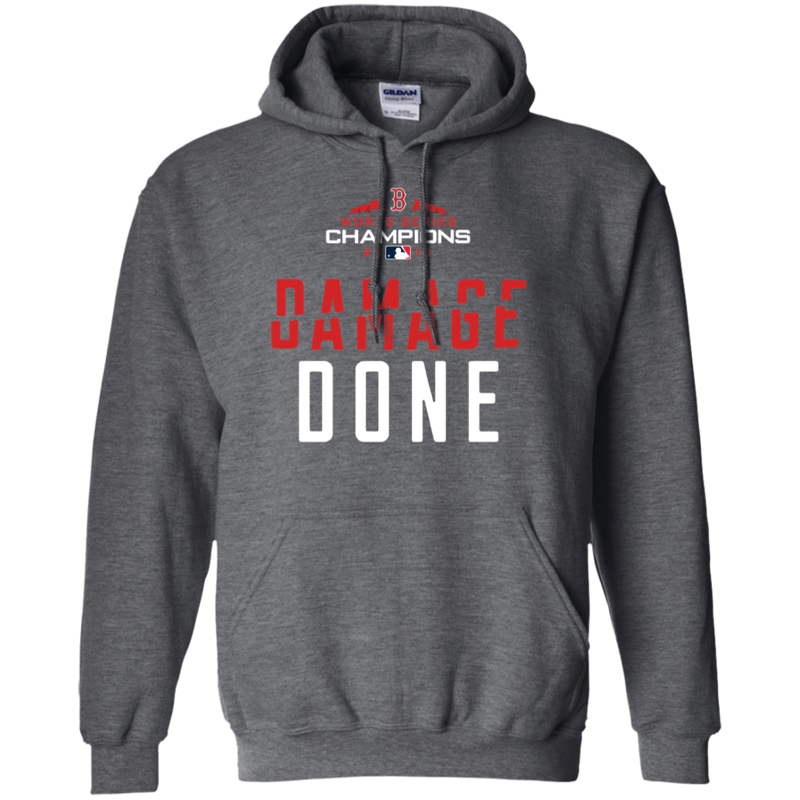 Red Sox Damage Done Hoodie - NINONINE