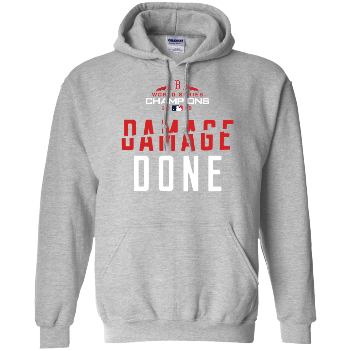 Red Sox Damage Done Hoodie - NINONINE