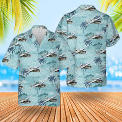 US Air Force Cessna O-2A Skymaster "Oscar Deuce" Hawaiian Shirt