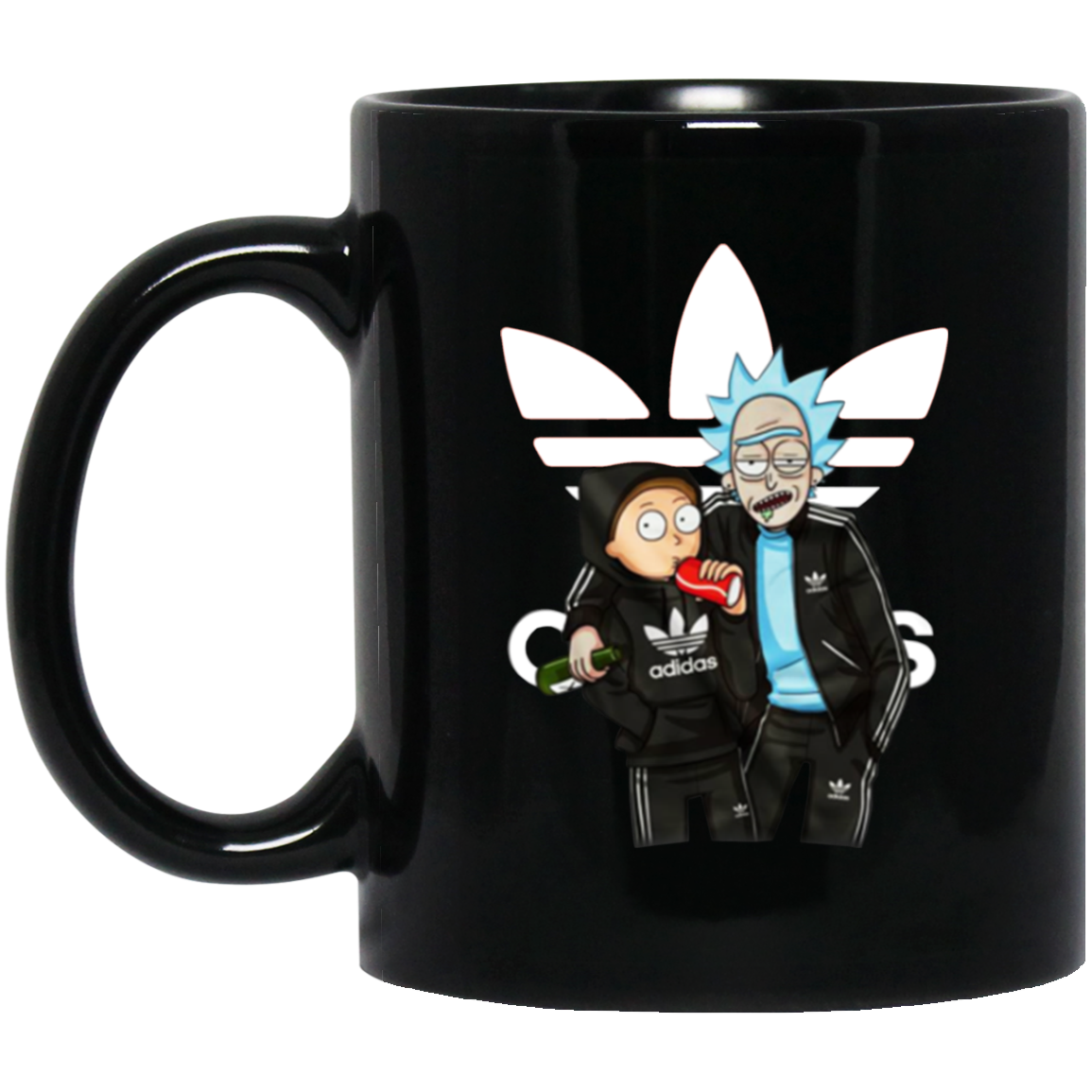 Rick And Morty Adidas Mug - NINONINE