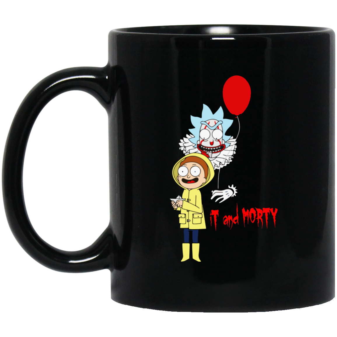 Rick And Morty It Clown And Morty Mug - NINONINE