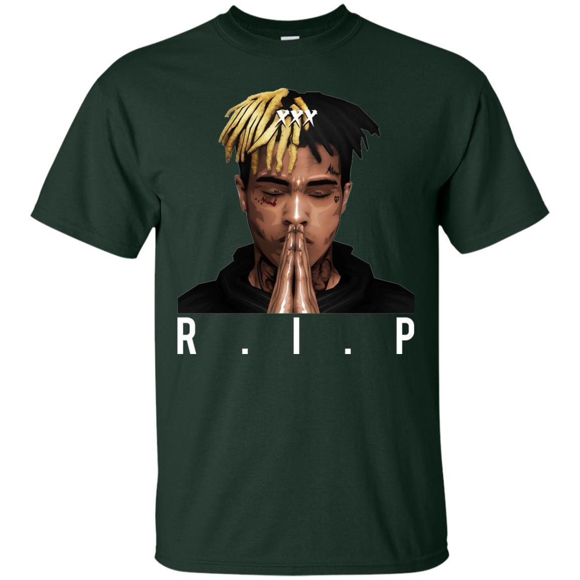 Rip XXXTentacion Shirt - Forest / S - T-Shirts