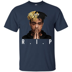 Rip XXXTentacion Shirt - Navy / S - T-Shirts