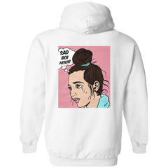 Sad Boi Hour Hoodie - White / S - Sweatshirts