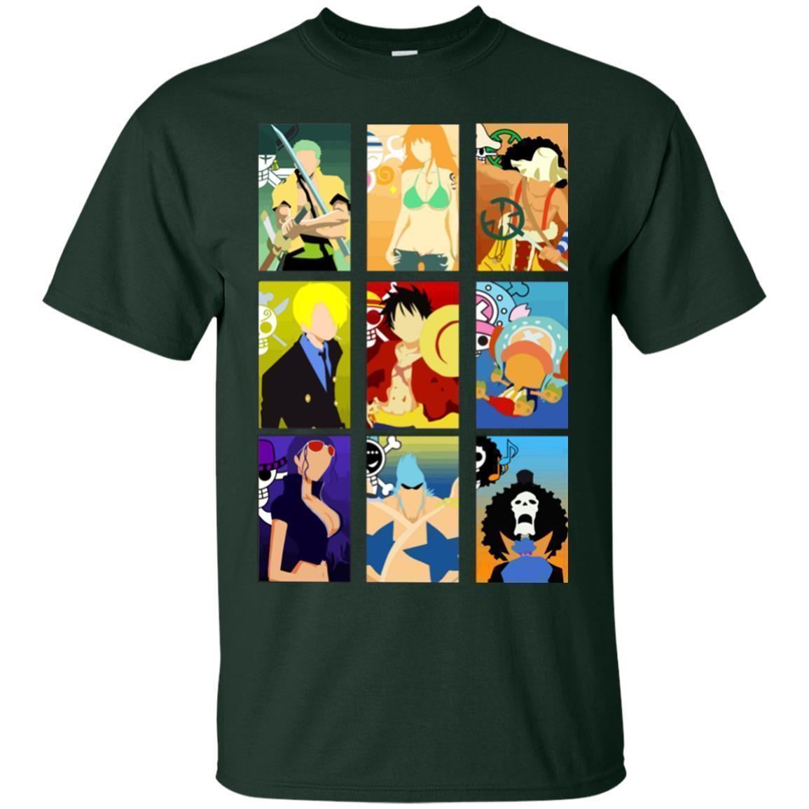 Straw Hat Pirates Member One Piece Shirt - NINONINE